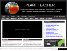 Tablet Screenshot of plantteacher.com